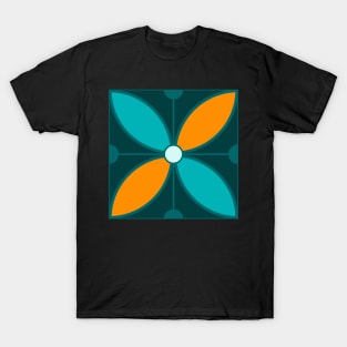 Quadrant flower T-Shirt
